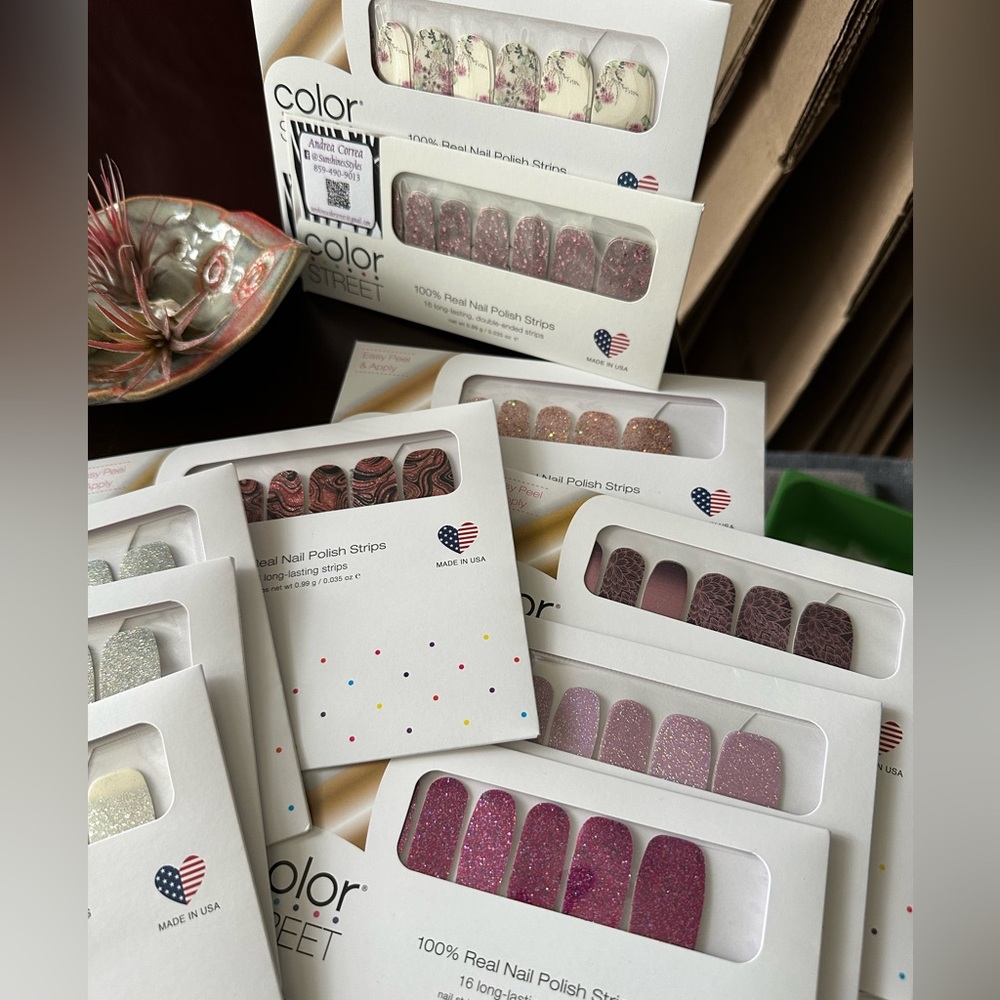 Color Street Lot of Vintage Styles